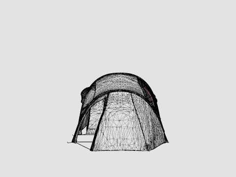 Lofoten Superlight 2 Camp Tent 3D Model