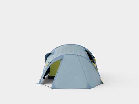 Lofoten Superlight 3 Camp Tent Modèle 3D