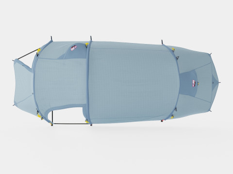 Lofoten Superlight 3 Camp Tent Modèle 3D