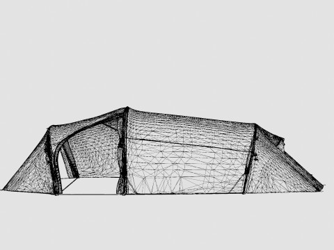 Lofoten Superlight 3 Camp Tent Modèle 3D