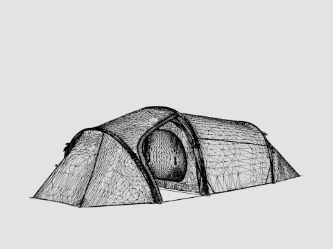 Lofoten Superlight 3 Camp Tent Modèle 3D