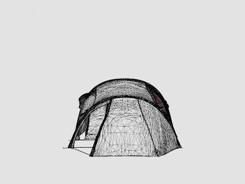 Lofoten Superlight 3 Camp Tent Modèle 3D