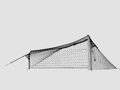 Ringstind Superlight Tent 3D Model