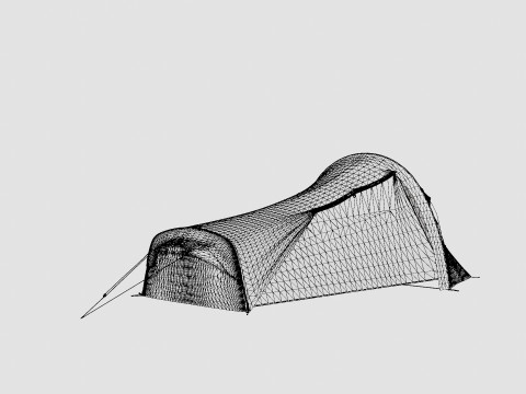 Ringstind Superlight Tent 3D Model