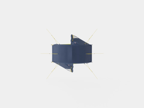Helsport Reinsfjell Superlight 2 Tent 3D Model