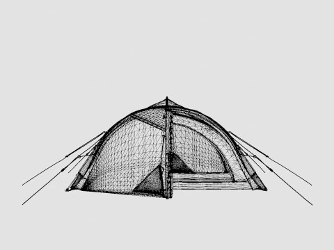 Helsport Reinsfjell Superlight 2 &Ccedil;adır 3D Model