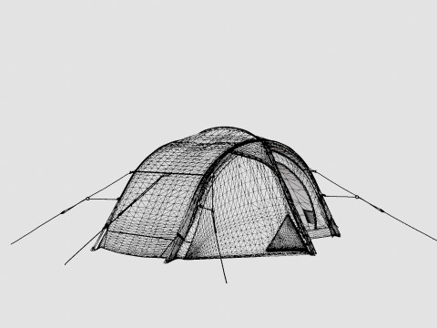 Helsport Reinsfjell Superlight 2 Tent 3D Model