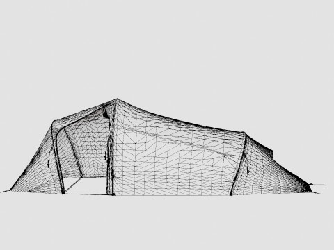 Rondane Superlight 3 Camp Tent 3D Model