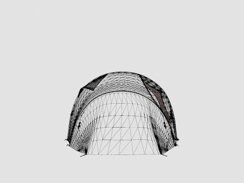 Rondane Superlight 3 Camp Tent 3D Model