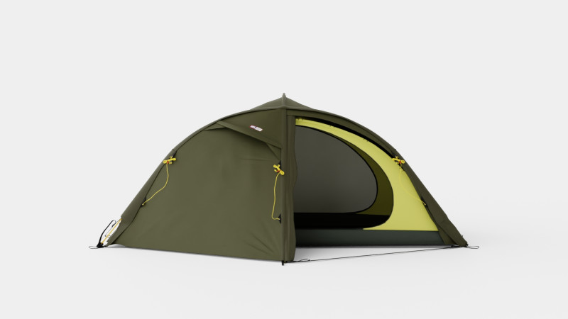 Reinsfjell Pro 2 Tent 3D Model .c4d .max .obj .3ds .fbx .stl .blend 