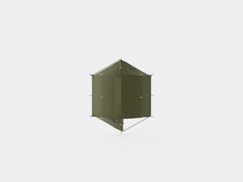 Reinsfjell Pro 3 Tent 3D Model