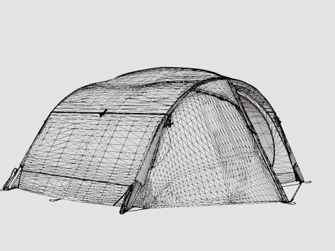 Reinsfjell Pro 3 Tent 3D Model