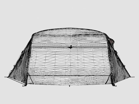 Reinsfjell Pro 3 Tent 3D Model