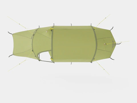 Lofoten Pro 2 Camp Tent 3D Model