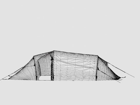 Lofoten Pro 2 Camp Tent 3D Model