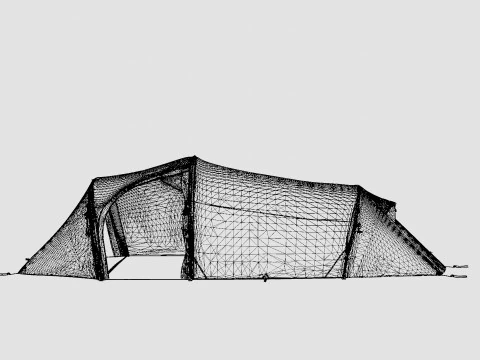 Tenda Perkemahan Lofoten Pro 3 Model 3D