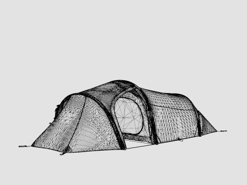 Tenda Perkemahan Lofoten Pro 3 Model 3D