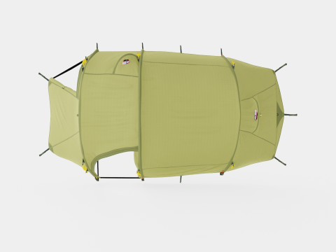 Lofoten Pro 4 Camp Tent 3D-Modell