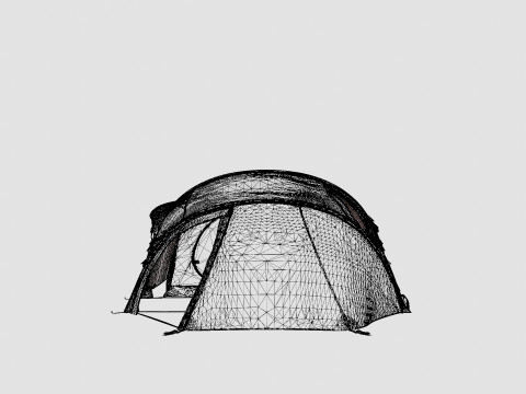 Lofoten Pro 4 Camp Tent 3D-Modell