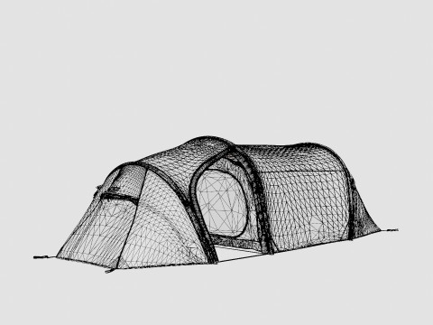 Fjellheimen Pro 3 Camp Tent Modèle 3D