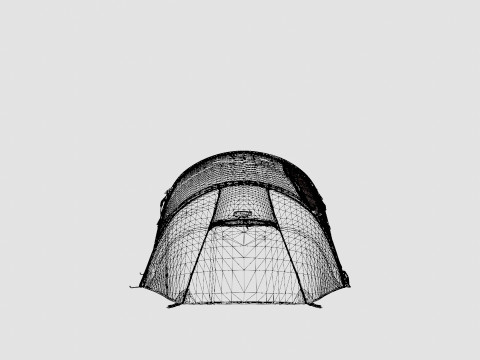 Fjellheimen Pro 3 Camp Tent Modèle 3D