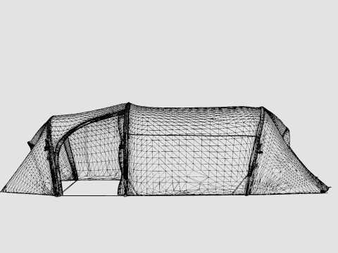 Fjellheimen Superlight 2 Camp Tent 3D Model