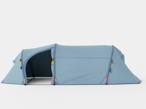 Fjellheimen Superlight 3 Camp Tent Modèle 3D