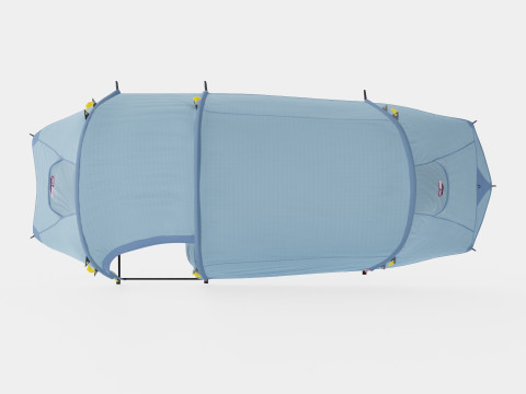 Fjellheimen Superlight 3 Camp Tent Modèle 3D