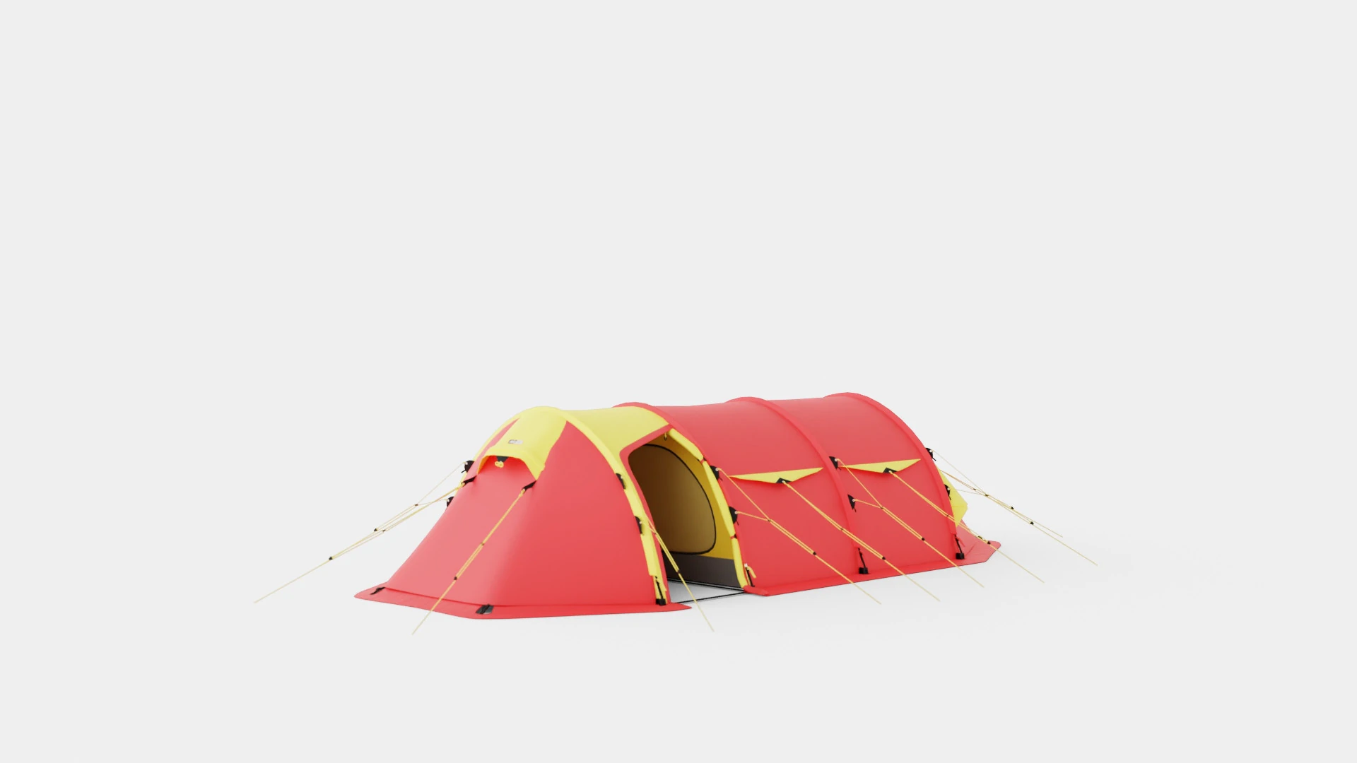 Spitsbergen X-Trem 3 Camp Tent 3D Model .c4d .max .obj .3ds .fbx .stl .blend 