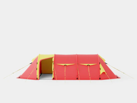 Spitsbergen X-Trem 3 Camp Tent 3D Model