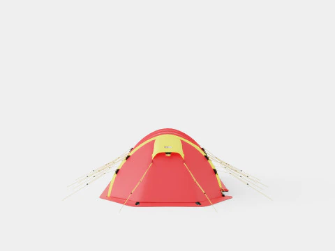 Spitsbergen X-Trem 3 Camp Tent 3D Model