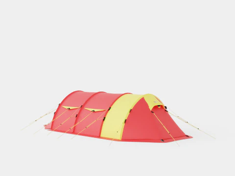 Spitsbergen X-Trem 3 Camp Tent 3D Model