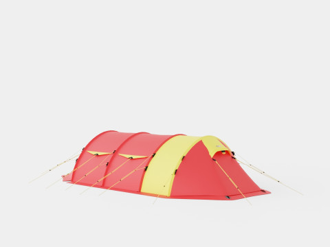 Spitsbergen X-Trem 4 Camp Tent Modèle 3D