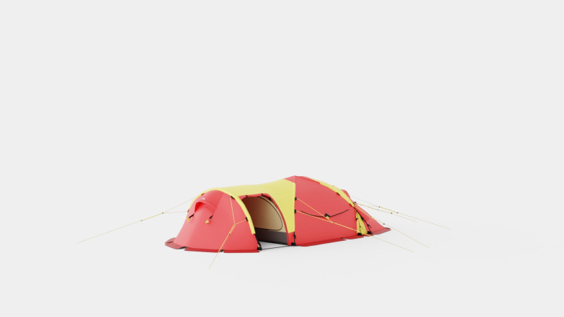 Svalbard High 3 Camp Tent Modèle 3D .c4d .max .obj .3ds .fbx .stl .blend 