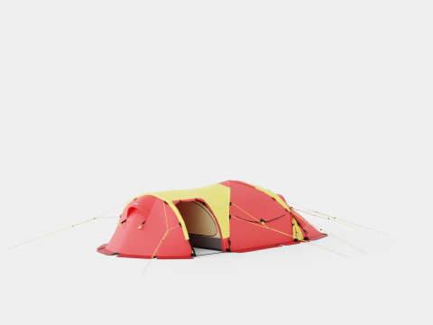 Svalbard High 3 Camp Tent 3D Model