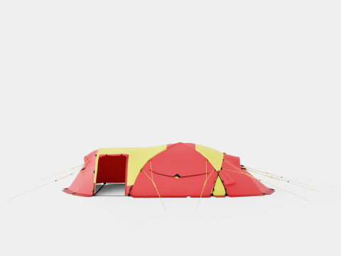 Svalbard High 3 Camp Tent Modèle 3D