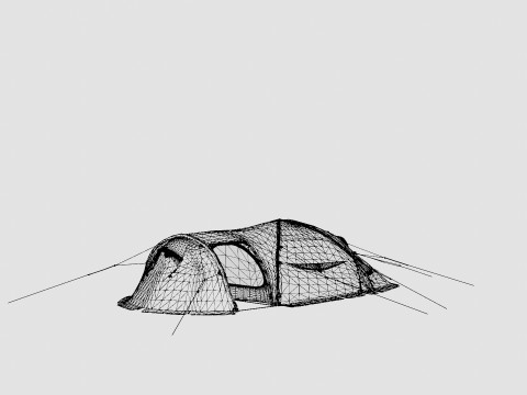 Svalbard High 3 Camp Tent Modèle 3D