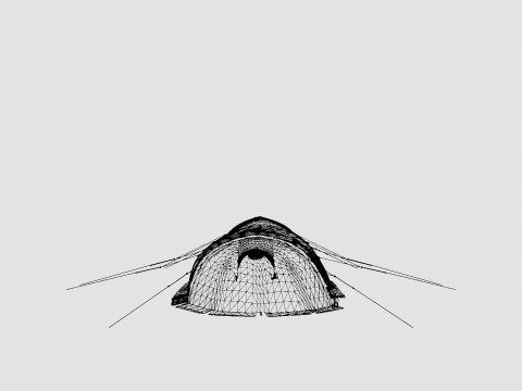 Svalbard High 3 Camp Tent Modèle 3D