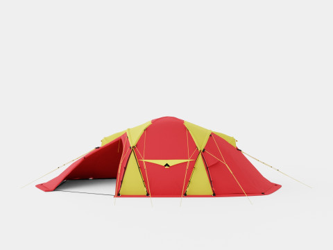 Svalbard 6 Camp Tent 3D 模型