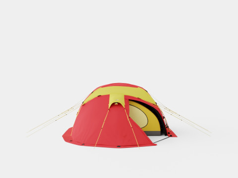 Svalbard 6 Camp Tent 3D 模型