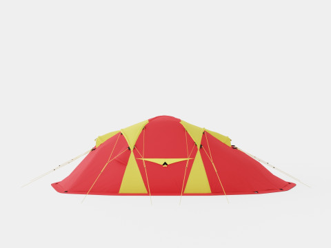 Svalbard 6 Camp Tent 3D 模型