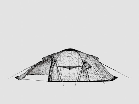 Svalbard 6 Camp Tent 3D 模型