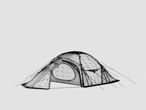 Svalbard 6 Camp Tent 3D 模型