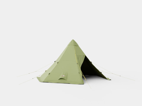 Pasvik 6-8 Outer Tent incl Pole 3D Modell