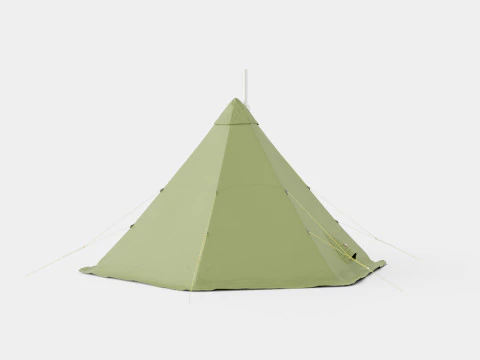 Pasvik 10-12 Outer Tent incl Pole 3D Model