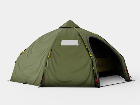 Varanger Dome 4-6 Outer Tent incl Pole Modèle 3D