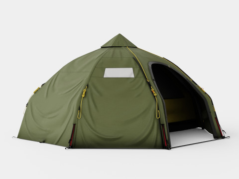 Varanger Dome 8-10 Outer Tent incl Pole Modelo 3D