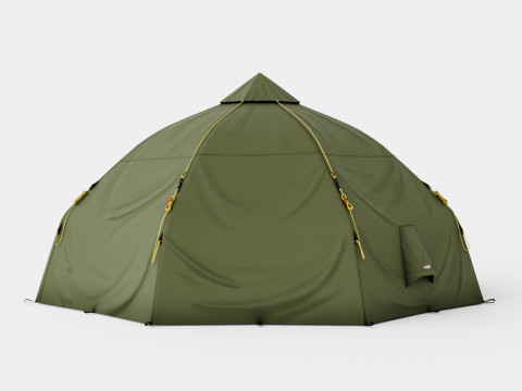 Varanger Dome 8-10 Outer Tent incl Pole Modelo 3D