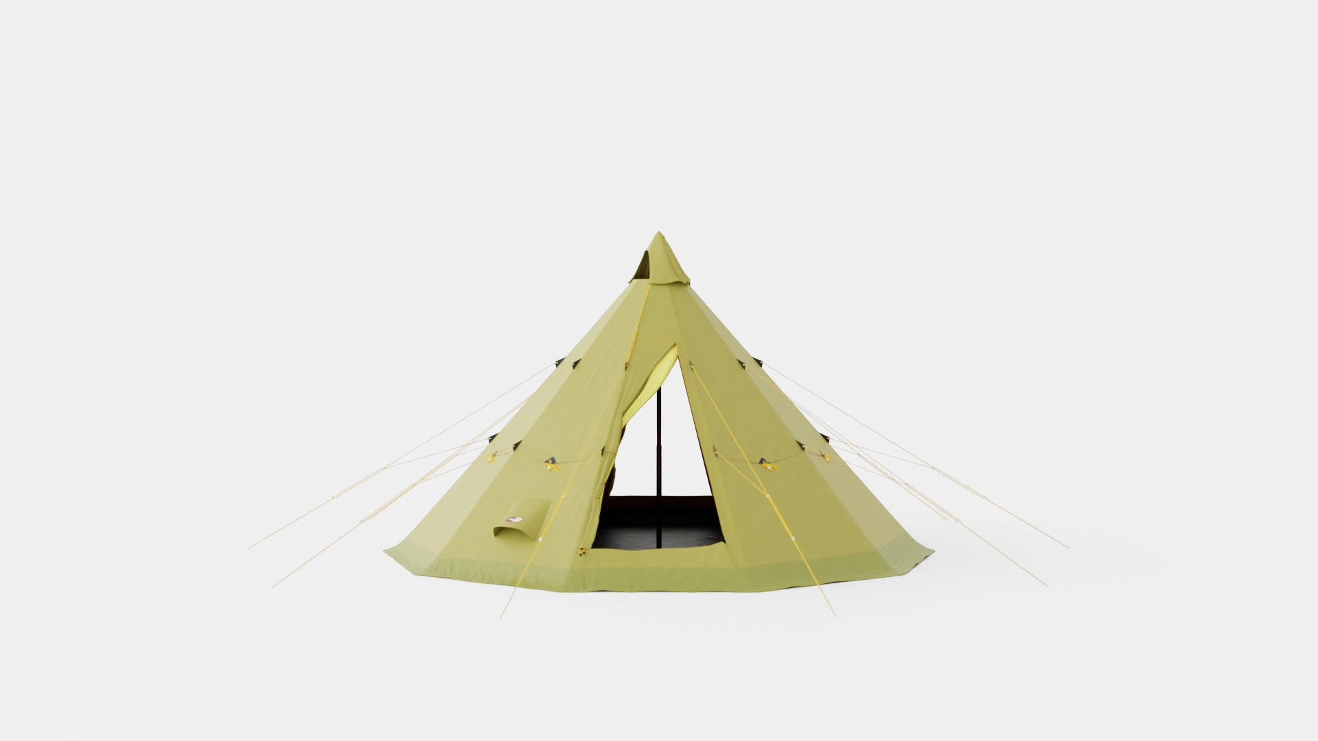 Finnmark 6-8 Tent 3D Model .c4d .max .obj .3ds .fbx .stl .blend 
