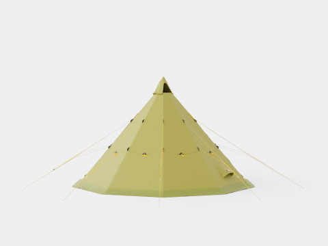 Finnmark 6-8 Tent 3D मॉडल